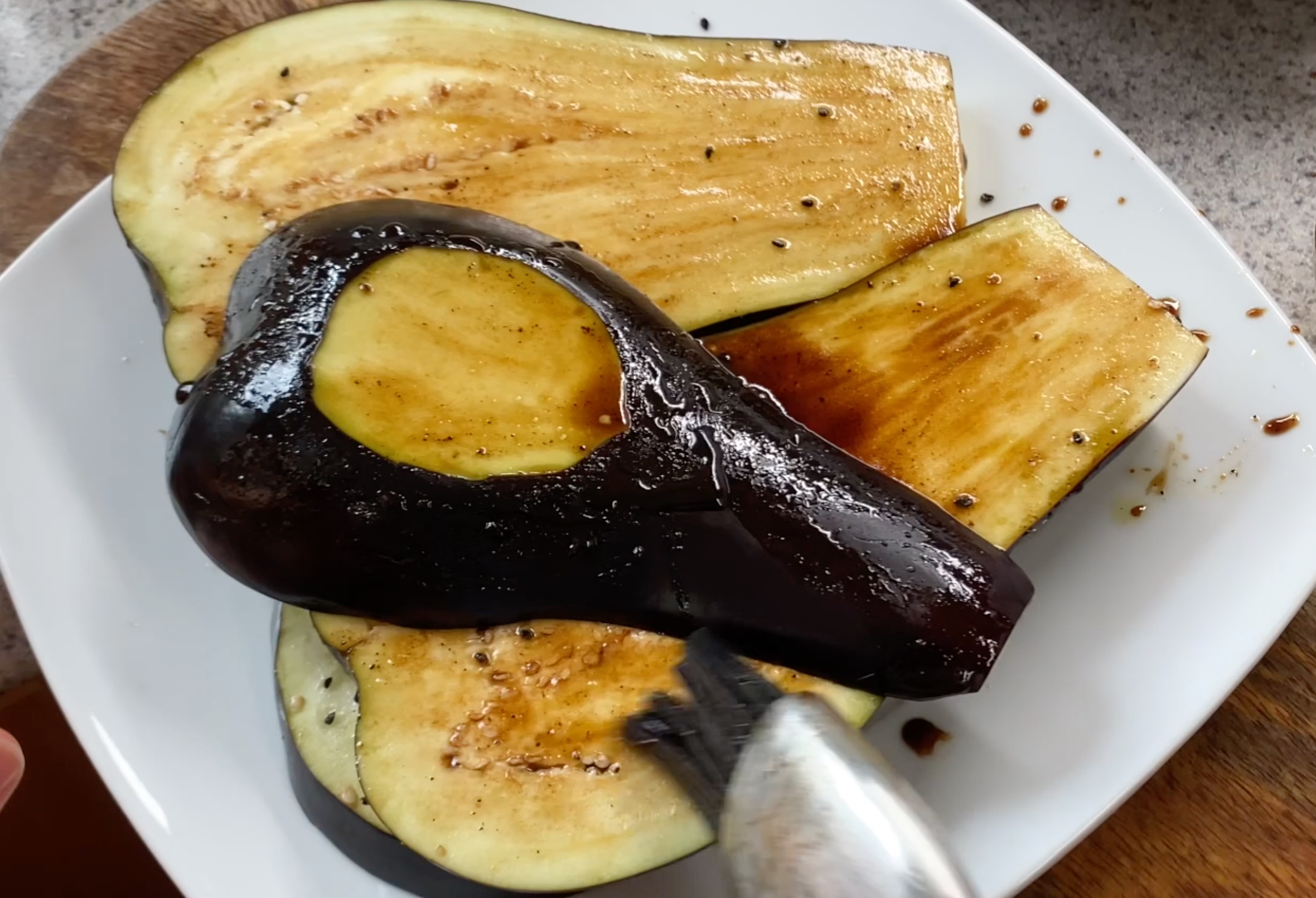Marinaded Eggplant