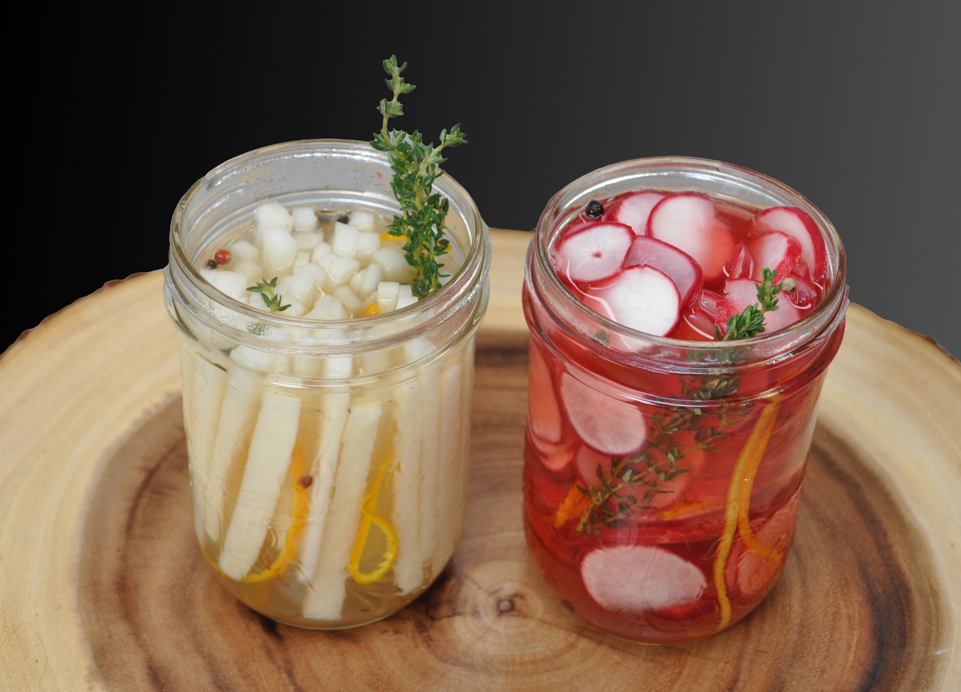 Pickled Daikon and Red Radish